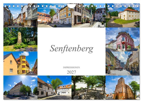 Senftenberg Impressionen (Wandkalender 2027 DIN A4 quer), CALVENDO Monatskalender