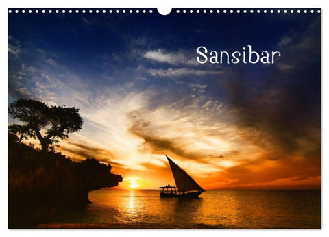 Sansibar (Wandkalender 2026 DIN A3 quer), CALVENDO Monatskalender