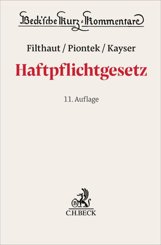 Haftpflichtgesetz. HPflG
