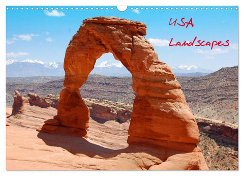 USA Landscapes (Wandkalender 2026 DIN A3 quer), CALVENDO Monatskalender