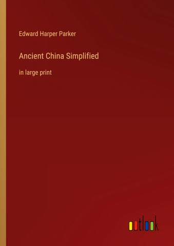 Ancient China Simplified