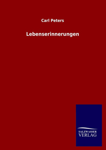 Lebenserinnerungen