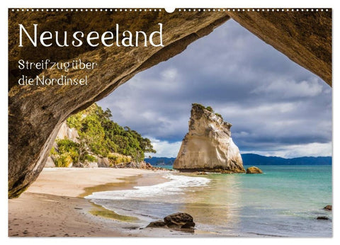 Neuseeland - Streifzug über die Nordinsel / CH-Version (Wandkalender 2027 DIN A2 quer), CALVENDO Monatskalender