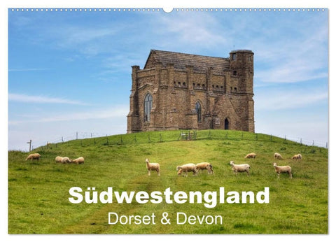 Südwestengland - Dorset & Devon (Wandkalender 2027 DIN A2 quer), CALVENDO Monatskalender