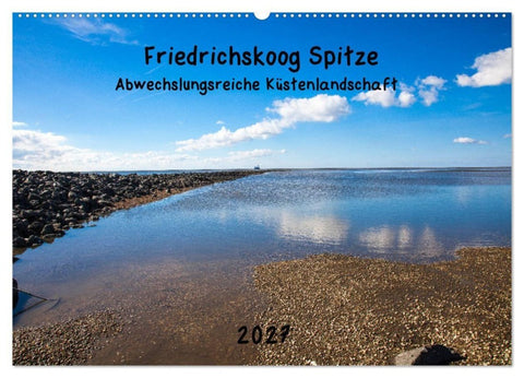 Friedrichskoog Spitze (Wandkalender 2027 DIN A2 quer), CALVENDO Monatskalender