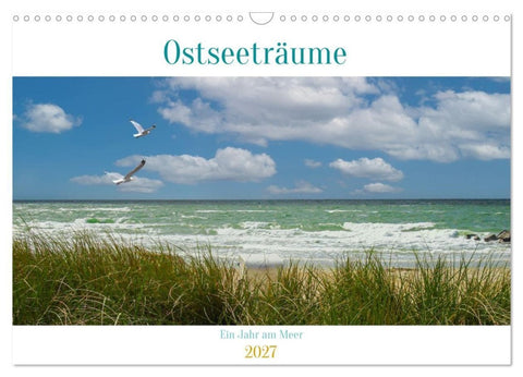 Ostseeträume (Wandkalender 2027 DIN A3 quer), CALVENDO Monatskalender