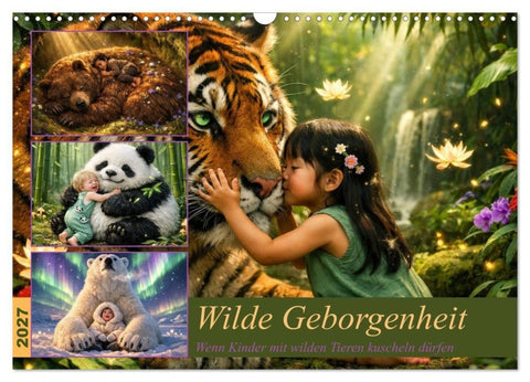 Wilde Geborgenheit (Wandkalender 2027 DIN A3 quer), CALVENDO Monatskalender