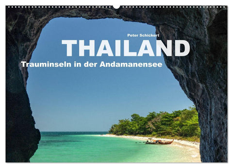 Thailand - Trauminseln in der Andamanensee (Wandkalender 2027 DIN A2 quer), CALVENDO Monatskalender