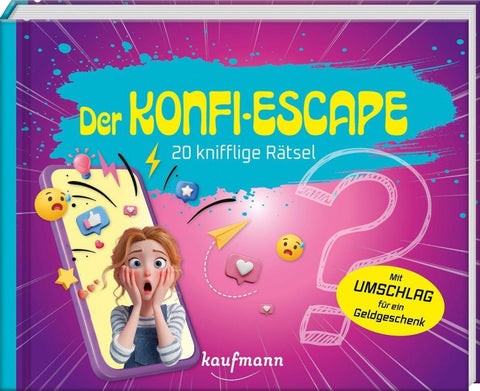 Der Konfi-Escape - 20 knifflige Rätsel: Version Mädchen