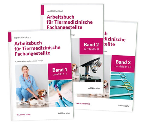Arbeitsbücher für Tiermedizinische Fachangestellte SET