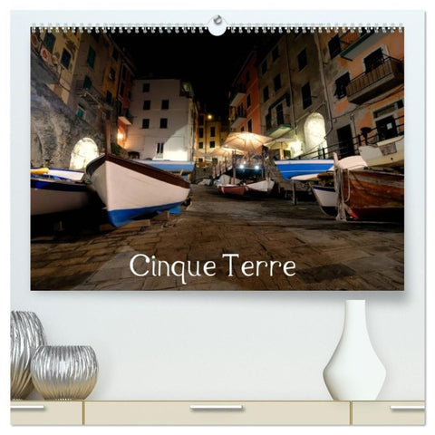 Cinque Terre (hochwertiger Premium Wandkalender 2027 DIN A2 quer), Kunstdruck in Hochglanz
