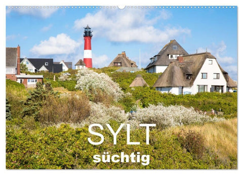 Sylt süchtig (Wandkalender 2027 DIN A2 quer), CALVENDO Monatskalender