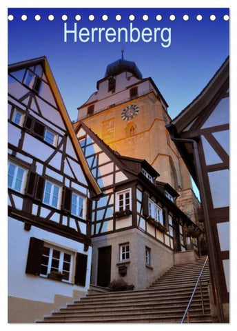 Herrenberg (Tischkalender 2027 DIN A5 hoch), CALVENDO Monatskalender