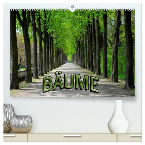 Bäume 2027 (hochwertiger Premium Wandkalender 2027 DIN A2 quer), Kunstdruck in Hochglanz