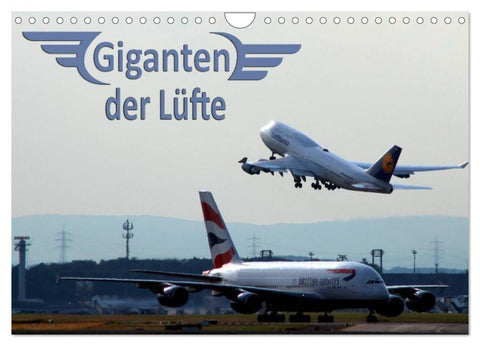 Giganten der Lüfte (Wandkalender 2026 DIN A4 quer), CALVENDO Monatskalender