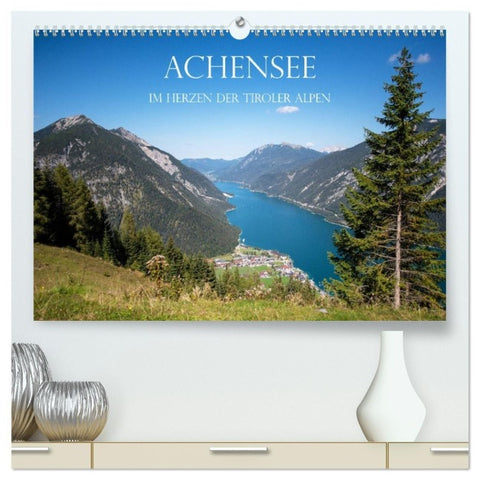 Achensee - im Herzen der Tiroler Alpen (hochwertiger Premium Wandkalender 2027 DIN A2 quer), Kunstdruck in Hochglanz