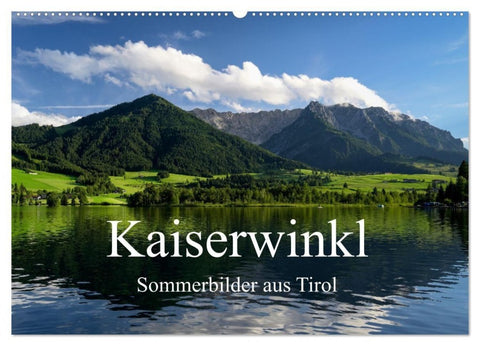 Kaiserwinkl - Sommerbilder aus Tirol (Wandkalender 2027 DIN A2 quer), CALVENDO Monatskalender