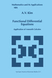 Functional Differential Equations