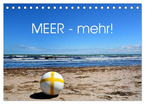 MEER - Mehr! (Tischkalender 2027 DIN A5 quer), CALVENDO Monatskalender