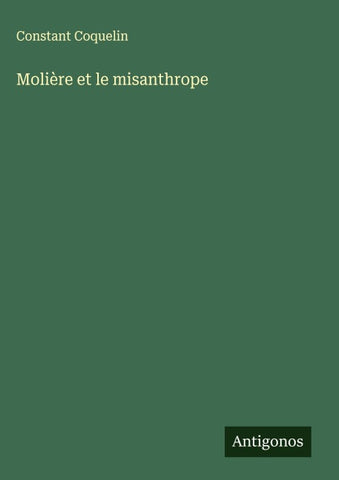 Molière et le misanthrope