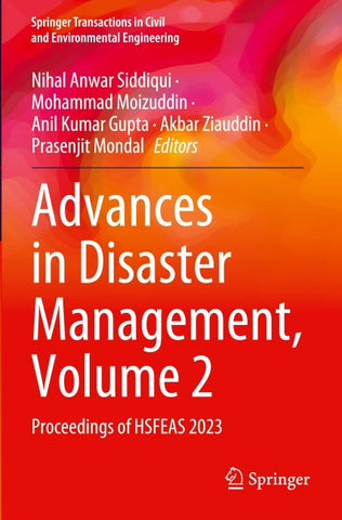 Advances in Disaster Management, Volume 2