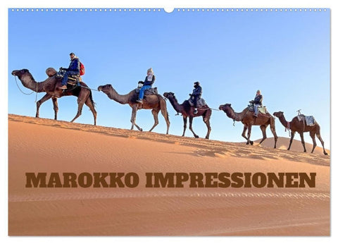 Marokko Impressionan (Wandkalender 2027 DIN A2 quer), CALVENDO Monatskalender