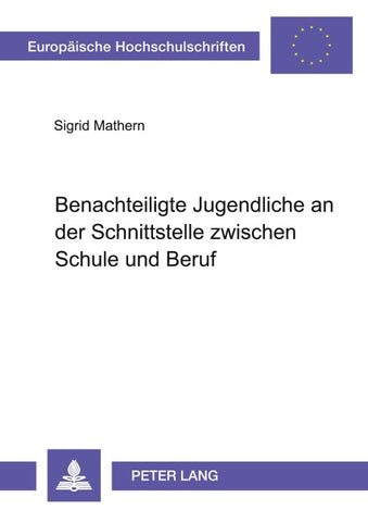 Benachteiligte Jugendliche an der Schnittstelle zwischen Schule und Beruf