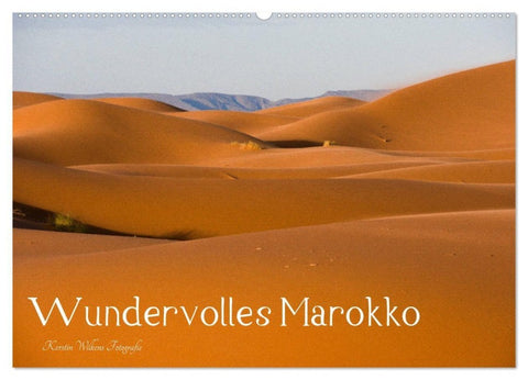 Wundervolles Marokko (Wandkalender 2027 DIN A2 quer), CALVENDO Monatskalender