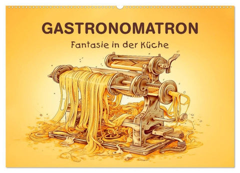 Gastronomatron - Fantasie in der Küche (Wandkalender 2027 DIN A2 quer), CALVENDO Monatskalender