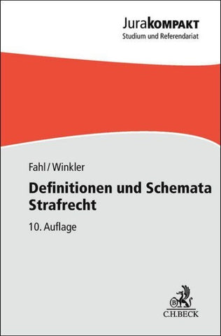 Definitionen und Schemata Strafrecht