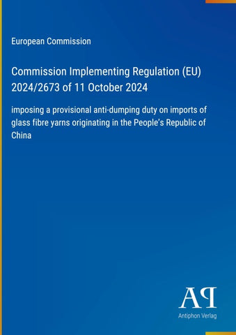 Commission Implementing Regulation (EU) 2024/2673 of 11 October 2024