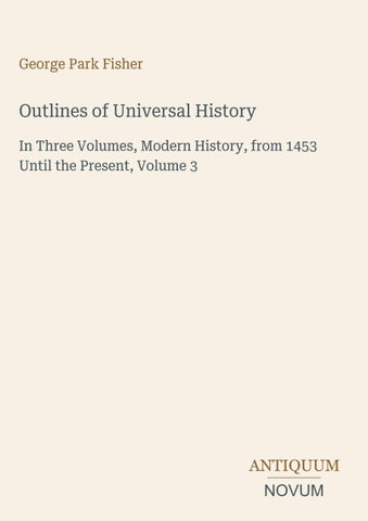 Outlines of Universal History