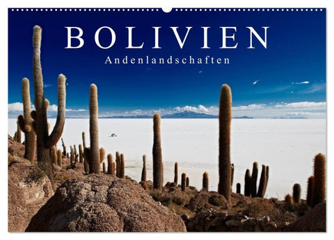 Bolivien Andenlandschaften "CH-Version" (Wandkalender 2027 DIN A2 quer), CALVENDO Monatskalender