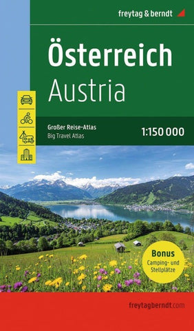 freytag & berndt Autoatlas Österreich 1:150.000