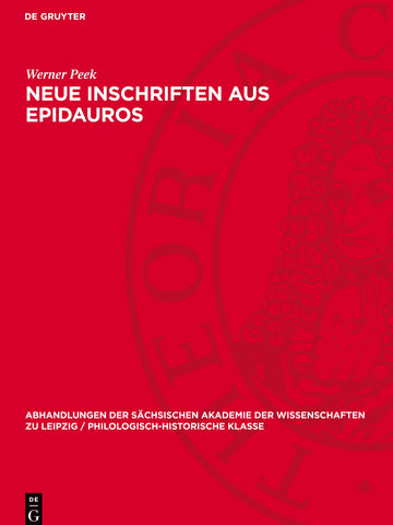 Neue Inschriften aus Epidauros