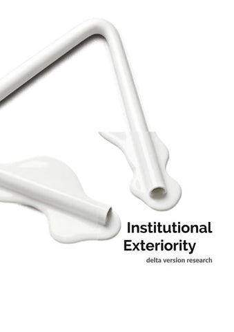 Institutional Exteriority