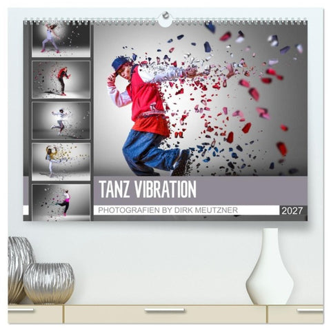 Tanz Vibration (hochwertiger Premium Wandkalender 2027 DIN A2 quer), Kunstdruck in Hochglanz