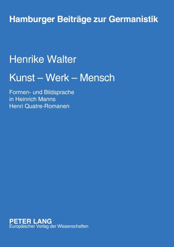 Kunst – Werk – Mensch