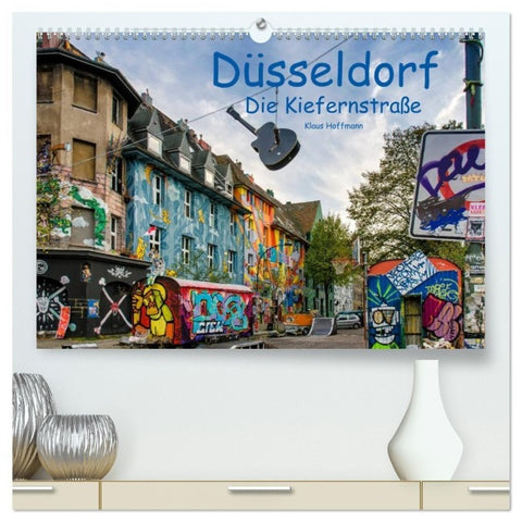 Düsseldorf - Die Kiefernstraße (hochwertiger Premium Wandkalender 2027 DIN A2 quer), Kunstdruck in Hochglanz