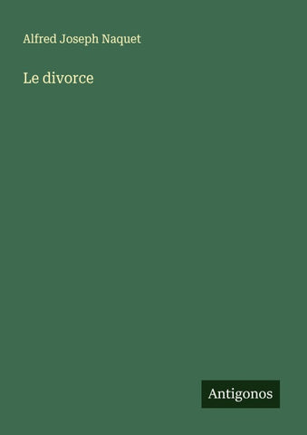 Le divorce