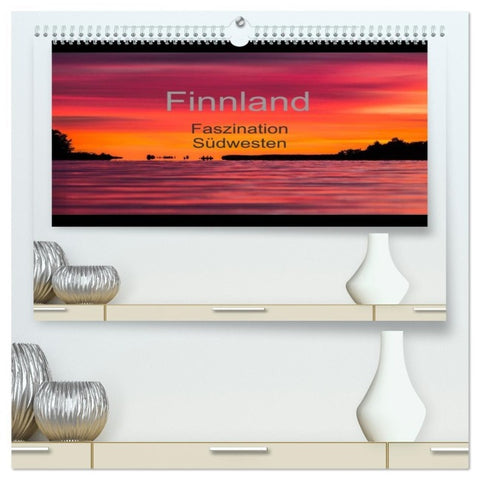 Finnland - Faszination Südwesten (hochwertiger Premium Wandkalender 2026 DIN A2 quer), Kunstdruck in Hochglanz