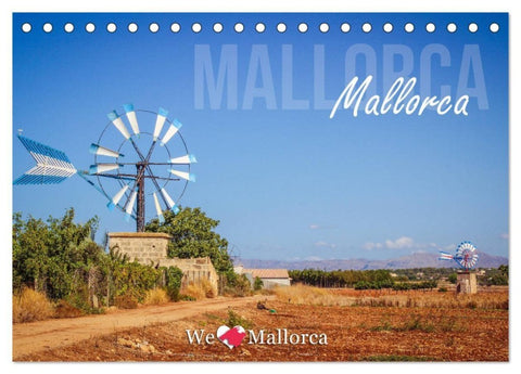 Mallorca, Mallorca (Tischkalender 2027 DIN A5 quer), CALVENDO Monatskalender