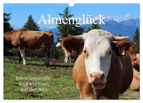 Almenglück (Wandkalender 2027 DIN A3 quer), CALVENDO Monatskalender