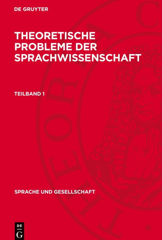 Theoretische Probleme der Sprachwissenschaft