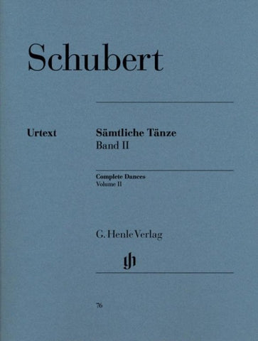 Franz Schubert - Sämtliche Tänze, Band II