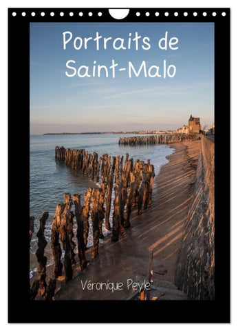 Portraits de Saint-Malo (Calendrier mural 2027 DIN A4 horizontal), CALVENDO calendrier mensuel