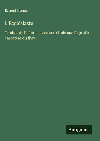 L'Ecclésiaste