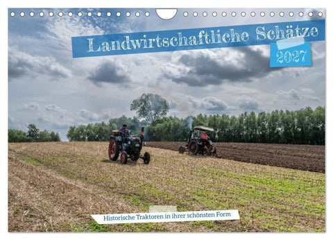 Landwirtschaftliche Schätze (Wandkalender 2027 DIN A4 quer), CALVENDO Monatskalender