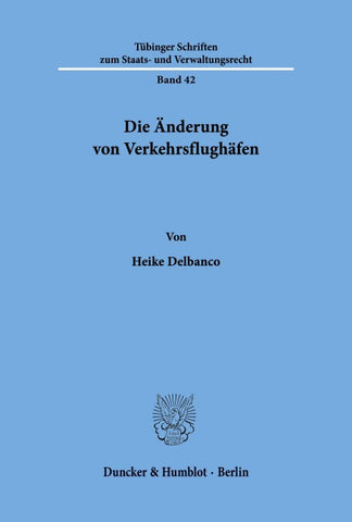 Die Änderung von Verkehrsflughäfen.