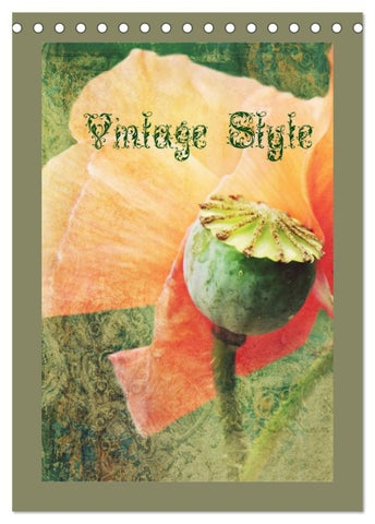 Vintage Style (Tischkalender 2027 DIN A5 hoch), CALVENDO Monatskalender